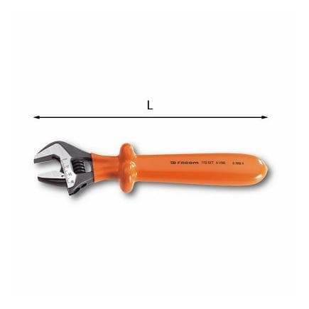 USAG U00990150 - CLÉ À MOLETTE MULTIPRISE 1000 V