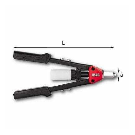 USAG U09950004 - Riveteuse droite compacte