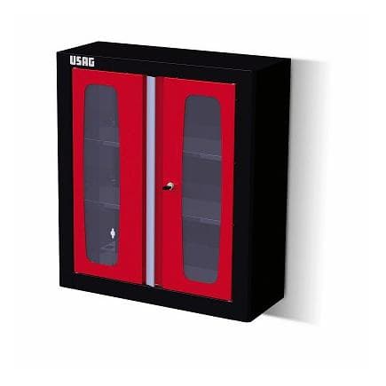 USAG U50100022 - Unité murale deux portes transparentes
