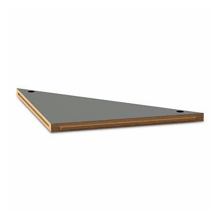USAG U50100158 - Plateau d'angle en bois et acier inoxydable