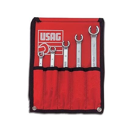 USAG U02560151 - Jeu de 5 clés pour raccords avec poignée