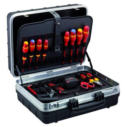 USAG U00010114 - Mallette à outils avec assortiment pour l'électrotechnique (14 pièces)