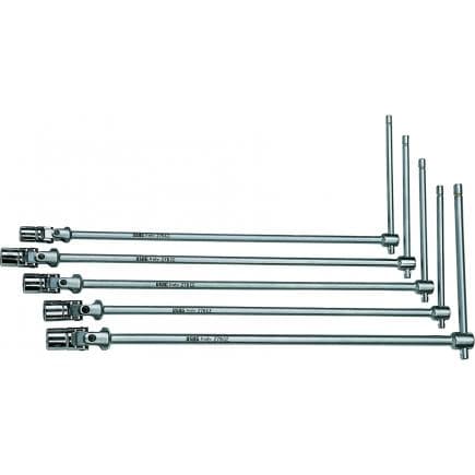 USAG U02760483 - Jeu de 5 clés articulées en T