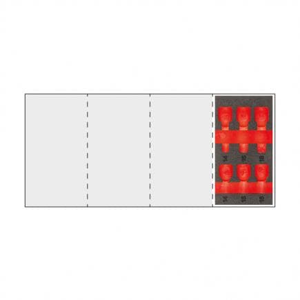 USAG U05191023Q - Module mousse bicolore vide pour module 519 M 233MXZNC6