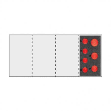 USAG U05191026Q - Module mousse bicolore vide pour module 519 M 235MC7