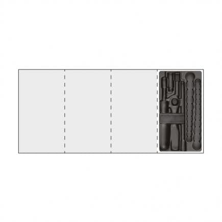 USAG U05190801Q - Module thermoformé vide pour module 519/606AEPOL