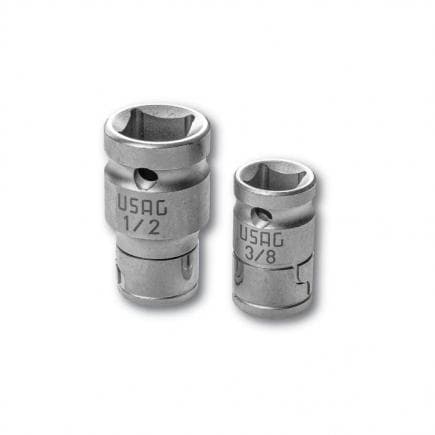 USAG U06920026Q - Jeu de 2 douilles porte-embouts - attachement 3/8 et 1/2
