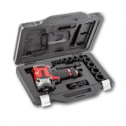 USAG U09430005 - Assortiment en coffret modulaire avec clé à chocs 1/2'' et douilles impact (12 pièces)