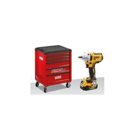 USAG U05161894W - START trolley 6 drawers with self-repair assortment (122 pcs.)