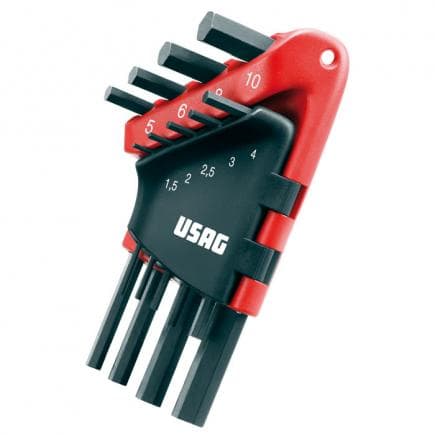 USAG U02800731 - Jeu de 9 clés Allen mâles 6 pans