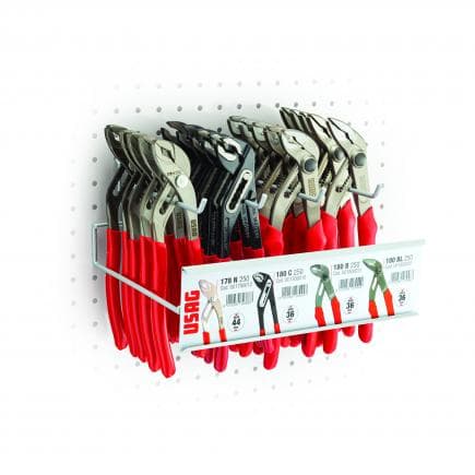 USAG U01780260 - Crochet mural multiple avec pinces multiprises (20 pièces)