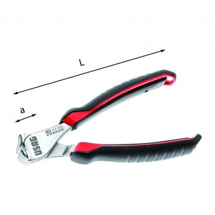 USAG U01820151D - Pinces coupantes à tranchant frontal