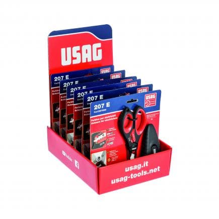 USAG U02070106 - Présentoir de comptoir avec 6 ciseaux 207 E