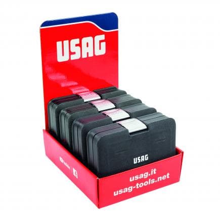 USAG U02700107 - Présentoir de comptoir avec 4 coffrets de douilles 270 C/C3