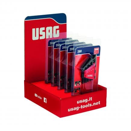 USAG U02800676 - Présentoir de comptoir avec 5 jeux de clés mâles 280 TX/S8C