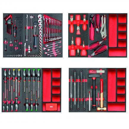 USAG U04950628 - Assortiment Maintenance - 4 coffrets (156 pièces)