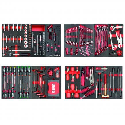 USAG U04950632 - Assortiment Maintenance - 4 coffrets (300 pièces)