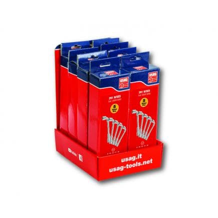 USAG U02910290 - Présentoir avec 8 jeux de clés à douille double 291 N/SE5