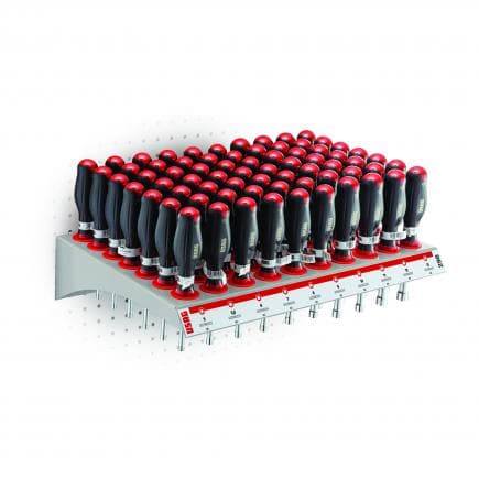 USAG U02980200 - Étagère avec tournevis hexagonaux pour présentoirs (100 pièces)