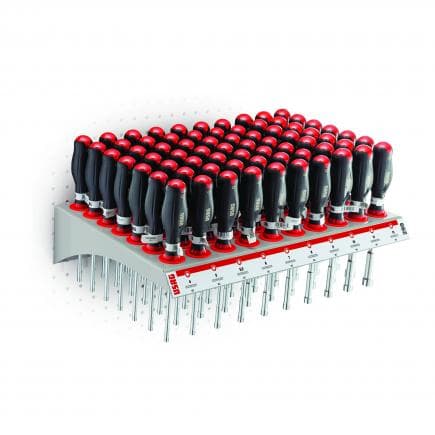 USAG U02990300 - Tablette avec tournevis hexagonaux pour présentoirs (100 pièces)