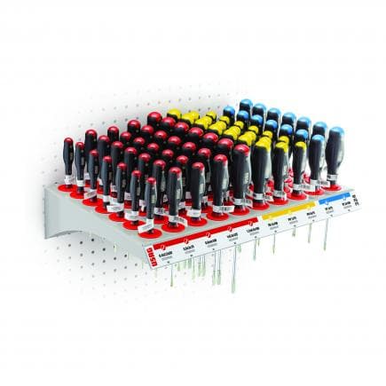 USAG U03240621 - Tablette avec tournevis série 324 pour présentoirs (100 pièces)