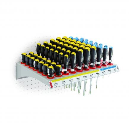 USAG U03240625 - Etagère avec tournevis Phillips et Pozidriv pour présentoirs (100 pcs.)