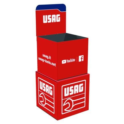 USAG U03240602 - Présentoir avec 10 jeux de tournevis 324 STX/S7