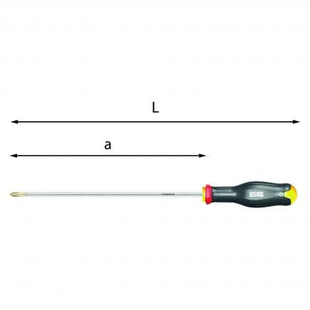 USAG U03240450D - Tournevis pour vis Phillips