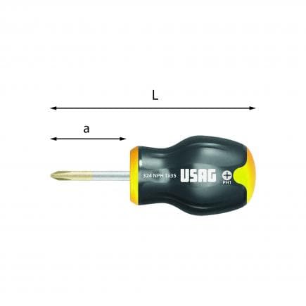 USAG U03240468D - Tournevis pour vis Phillips