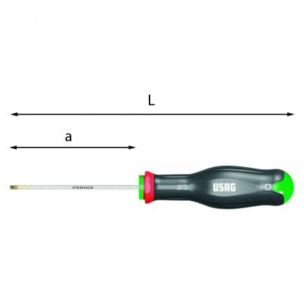 USAG U03240471D - Tournevis pour vis Torx®.