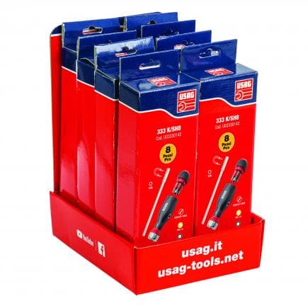 USAG U03330150 - Présentoir avec 8 jeux COMBIDRIVE 333 K/SH8