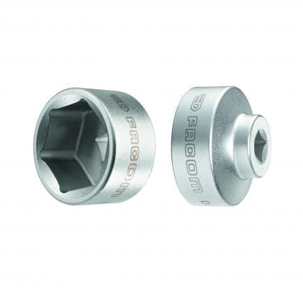 USAG U04461224 - Clés à douille à profil hexagonal pour couvercles de filtres à huile
