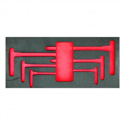 USAG U05191040Q - Module de mousse bicolore pour les clés à manche en T (vide)