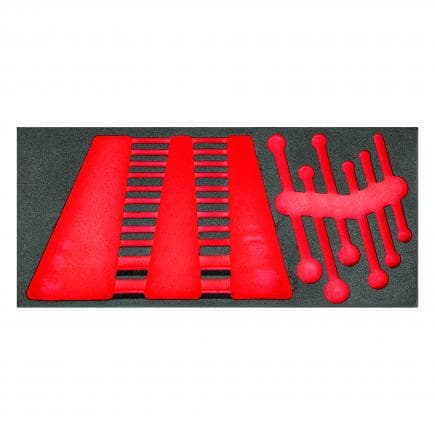 USAG U05191041Q - Module de mousse bicolore pour clés mixtes (vide)