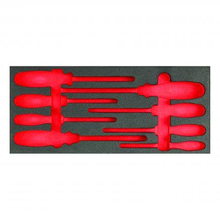 USAG U05191044Q - Module en mousse bicolore pour tournevis (vide)