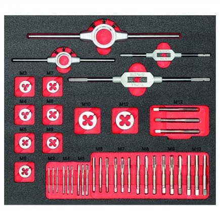 USAG U05191055 - Module en mousse bicolore avec clés à ergots et matrices (40 pcs)