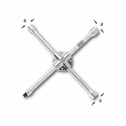USAG U02720000 - Clé cruciforme pour écrous de roue (voitures et véhicules utilitaires légers)