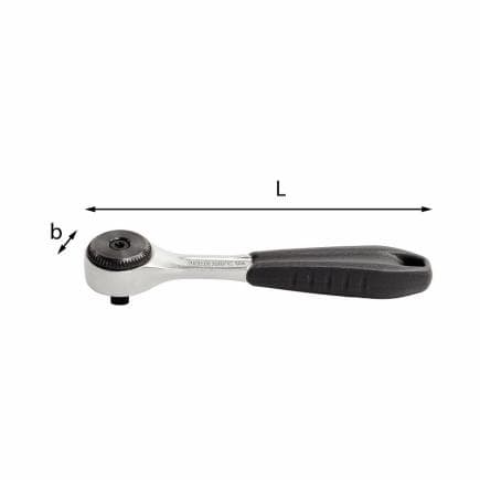 USAG U02370132 - 1/2" Cliquet reversible 120mm