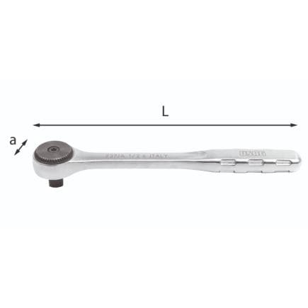 USAG U02370142 - Cliquet reversible 1/4"