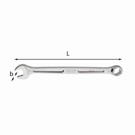 USAG U02850906 - Cle mixte avec profils speciaux