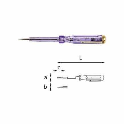 USAG U03220401 - Tournevis detecteur de phase 110-380 V