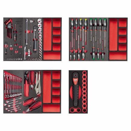 USAG U04950625 - Assortiment CAR REPAIR 4 tiroirs (151 pcs.)