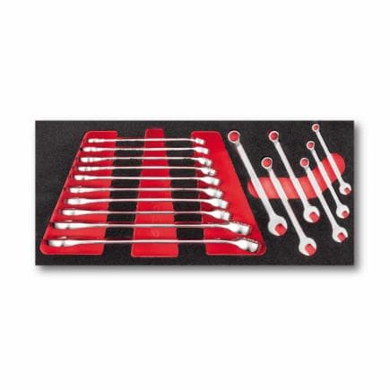 USAG U05191014 - Jeu de clés mixtes en mousse bicolore (16 pcs)