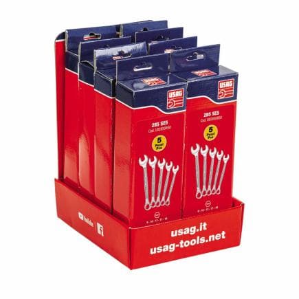 USAG U02850880 - Présentoir de comptoir avec 8 jeux de clés mixtes 285 SE5