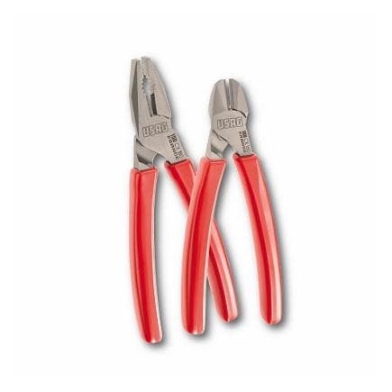 USAG U01500210 - ASSORTIMENT DE PINCE UNIVERSELLE ET PINCE COUPANTE À TRANCHANT DIAGONAL (2 PIÈCES)