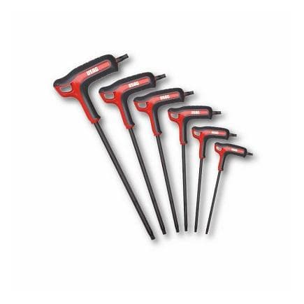USAG U02800464 - JEU DE 6 CLÉS MÂLES COUDÉES AVEC POIGNÉE POUR VIS TORX®