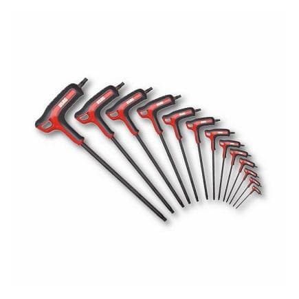 USAG U02800465 - JEU DE 13 CLÉS MÂLES COUDÉES AVEC POIGNÉE POUR VIS TORX®