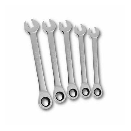 USAG U02856338 - JEU DE 5 CLÉS MIXTES À CLIQUET PLATES