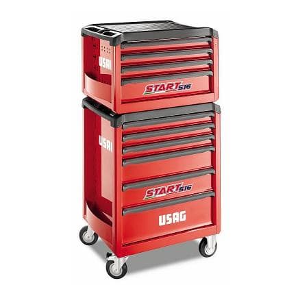 USAG U05160009 - 516 SP10V CARRELLO CON CASSETTIERA AMOVIBILE START 10 CASSETTI (VUOTA)