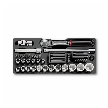 USAG U05190842 - Assortiment de cliquet, douilles et embouts (49 pièces)